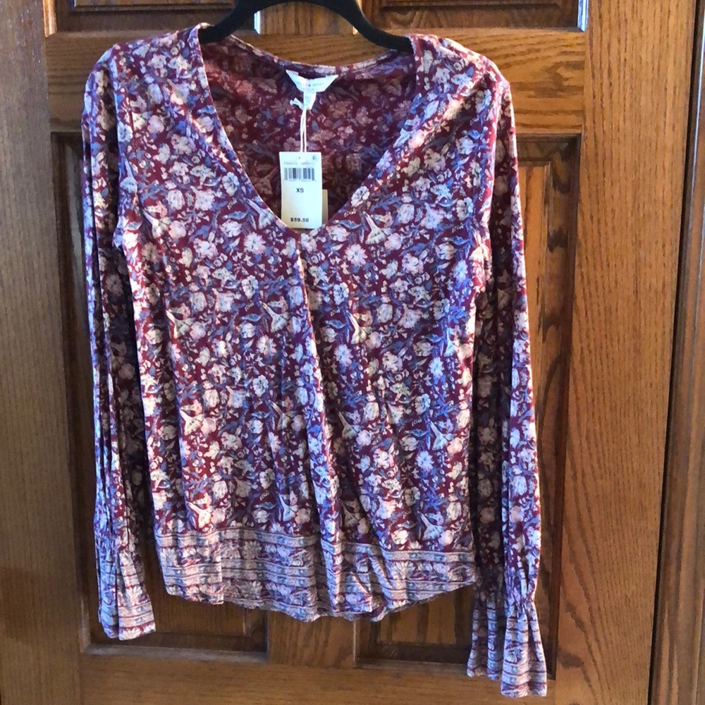 NWT XS buckle top